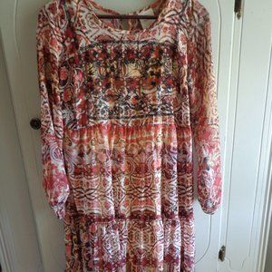 NWT Knox Rose Sheer Dress/Slip S